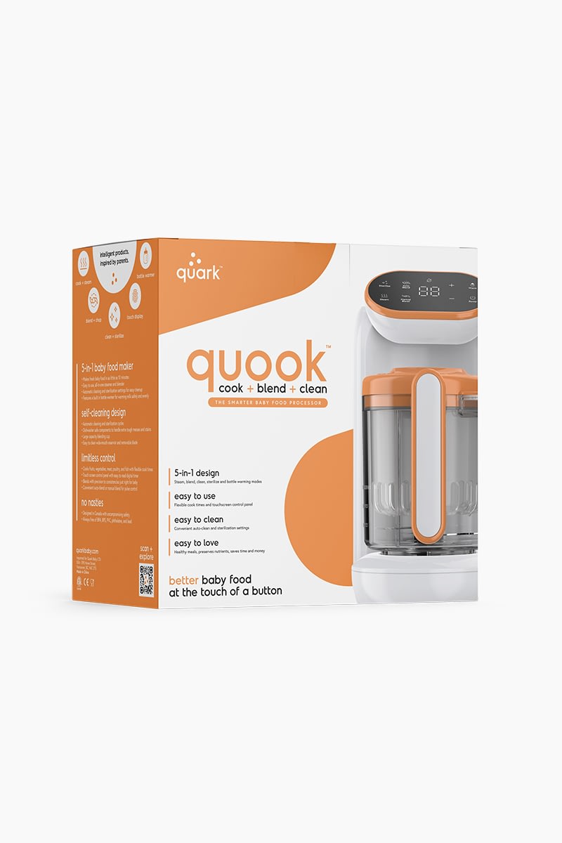 Quook | The Smart Baby Food Processor | Quark Baby